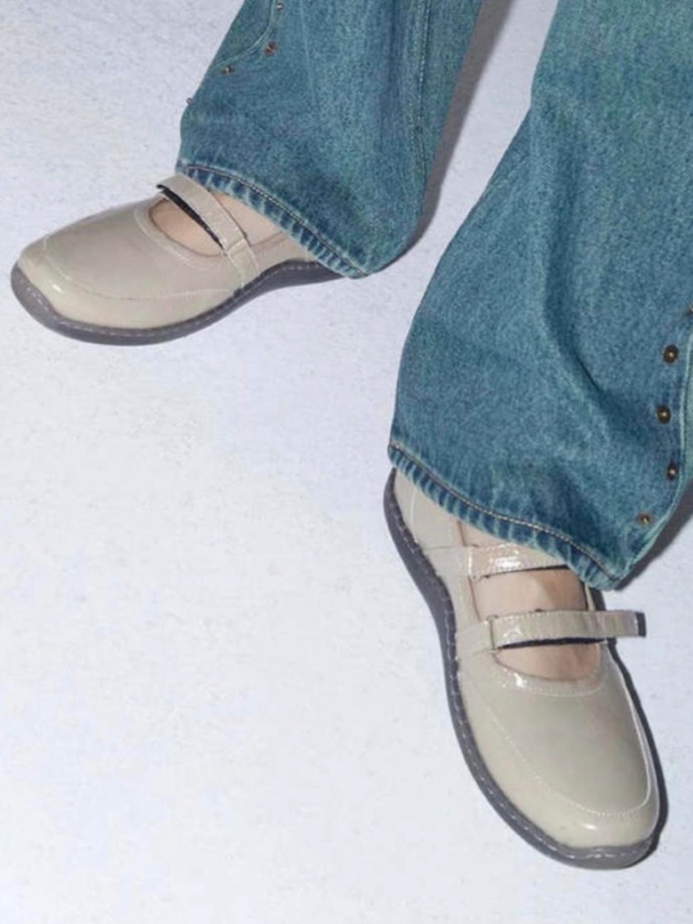 Paloma Wool Women's Cream and Tan Ballet-shoes - Picture 1 of 5